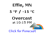 Click for Effie, Minnesota Forecast