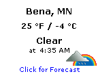 Click for Bena, Minnesota Forecast