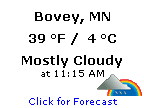 Click for Bovey, Minnesota Forecast