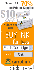 BUY INK for less - $10 Off Coupon