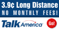 3.9� Long Distance from Talk America