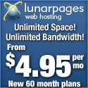 5000MB and 400GB for $6.95 a month!