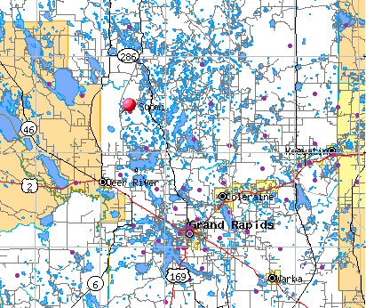 Suomi Minnesota Location